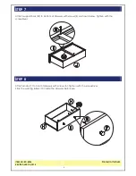 Preview for 8 page of International Concepts BROKLYN BD-8006 Assembly Instructions Manual