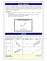 Предварительный просмотр 2 страницы International Concepts SW-54212 Assembly Instructions Manual