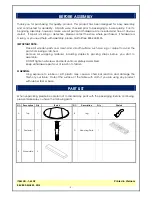 Preview for 2 page of International Concepts T-42DP Assembly Instructions