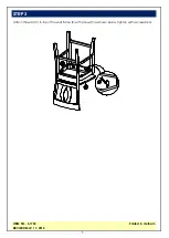 Preview for 5 page of International Concepts VERONA S-1702 Assembly Instructions