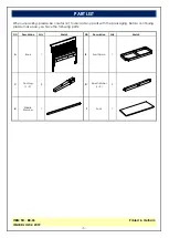 Предварительный просмотр 3 страницы International Concepts VISTA BE-65 Assembly Instructions