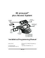 Предварительный просмотр 1 страницы International Electronics prox.pad plus Installation & Programming Manual