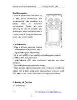 Preview for 2 page of International Gas Detectors POR-MULT User Manual