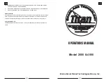 Предварительный просмотр 3 страницы International Ozone Titan 4000 Operation Manual