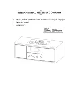 International Receiver Company IKR1250WIFI Instruction Manual preview