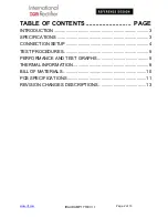 Preview for 2 page of International Rectifier IRAUDAMP17 Reference Design