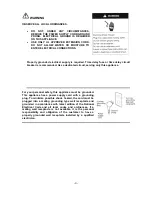 Предварительный просмотр 5 страницы International Refrigeration Products DH450SM User Manual