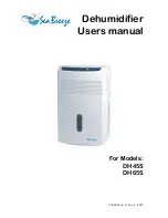 International Refrigeration Products DH45S User Manual предпросмотр