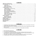 Preview for 2 page of International Refrigeration Products STW410AYX Operation And Installation Manual