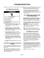 Preview for 20 page of International Refrigeration Products STW410AYX Operation And Installation Manual