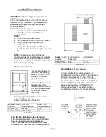 Предварительный просмотр 4 страницы International Refrigeration Products WA410YER User Manual