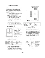 Preview for 5 page of International Refrigeration Products WA410YR User Manual