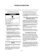 Preview for 16 page of International Refrigeration Products WA410YR User Manual