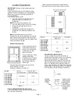 Preview for 4 page of International Refrigeration Products WA415YREB User Manual