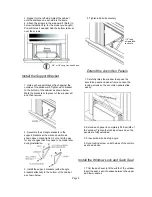 Preview for 9 page of International Refrigeration Products WA418ZRX User Manual