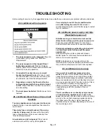 Preview for 23 page of International Refrigeration Products WA418ZRX User Manual