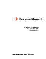 Preview for 1 page of International Refrigeration Products WAH412230M Service Manual