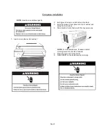 Предварительный просмотр 10 страницы International Refrigeration Products WHP412230R User Manual