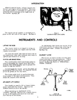 Preview for 6 page of International CUB CADET 100 Operator'S Manual