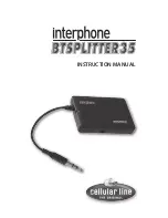 Preview for 1 page of Interphone BTSplitter35 Instruction Manual