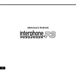 Preview for 12 page of Interphone PASSENGER F3 Instruction Manual