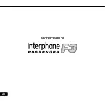 Preview for 28 page of Interphone PASSENGER F3 Instruction Manual