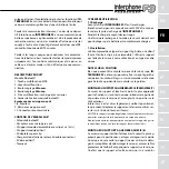 Preview for 31 page of Interphone PASSENGER F3 Instruction Manual