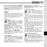 Preview for 81 page of Interphone PASSENGER F3 Instruction Manual