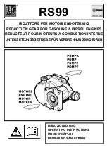 Interpump Group RS99 Operating Instructions Manual preview