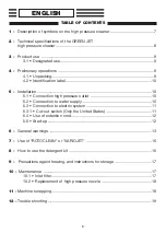 Предварительный просмотр 6 страницы Interpump GREEN JET GX22 Operating Instructions Manual