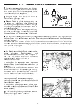 Предварительный просмотр 41 страницы Interpump GREEN JET GX22 Operating Instructions Manual