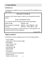 Preview for 3 page of Interquartz Enterprise 98390 Operating Instructions Manual