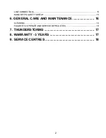 Preview for 3 page of Interquartz Gemini IQ331 Operating Instructions Manual