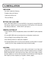 Preview for 12 page of Interquartz Gemini IQ331 Operating Instructions Manual