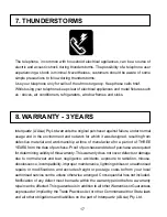 Preview for 18 page of Interquartz Gemini IQ331 Operating Instructions Manual