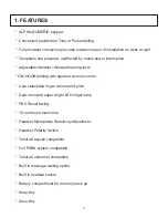 Preview for 3 page of Interquartz IQ350 Operating Instructions Manual