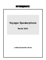 Preview for 1 page of Interquartz Voyager 9283 Operating Instructions Manual