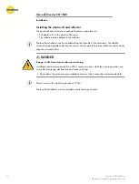 Preview for 26 page of Interroll Diverter SH 1500 Installation And Operating Instructions Manual