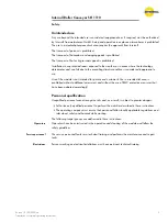 Preview for 9 page of Interroll SH 1110 Installation And Operating Instructions Manual