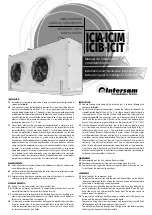 Preview for 1 page of Intersam ICIA Series Installation And Maintenance Instructions