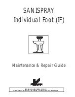 Предварительный просмотр 1 страницы Intersan SANISPRAY Repair Manual