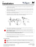 Предварительный просмотр 12 страницы Intersan Wallgate Thrii Installation Instructions Manual