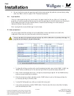 Предварительный просмотр 21 страницы Intersan Wallgate Thrii Installation Instructions Manual