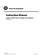 Interscan Corporation 120-00012 Instruction Manual preview