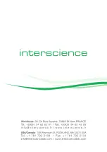 Предварительный просмотр 16 страницы Interscience BAGMIXER 400 User'S Manual / Guarantee