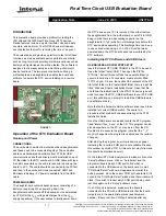 Preview for 1 page of Intersil ISL1208 Application Note