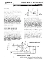 Предварительный просмотр 1 страницы Intersil ISL2827xINEVAL1Z User Manual