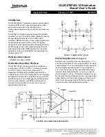 Intersil ISL28470EVAL1Z User Manual предпросмотр