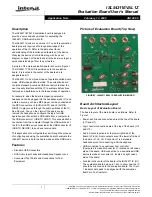 Preview for 1 page of Intersil ISL54211EVAL1Z User Manual