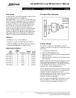 Intersil ISL5761EVAL1 User Manual предпросмотр